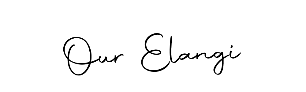 You should practise on your own different ways (Autography-DOLnW) to write your name (Our Elangi) in signature. don't let someone else do it for you. Our Elangi signature style 10 images and pictures png
