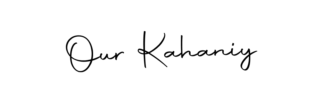 Our Kahaniy stylish signature style. Best Handwritten Sign (Autography-DOLnW) for my name. Handwritten Signature Collection Ideas for my name Our Kahaniy. Our Kahaniy signature style 10 images and pictures png