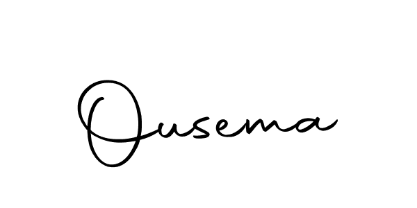 Ousema stylish signature style. Best Handwritten Sign (Autography-DOLnW) for my name. Handwritten Signature Collection Ideas for my name Ousema. Ousema signature style 10 images and pictures png