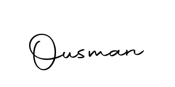 Ousman stylish signature style. Best Handwritten Sign (Autography-DOLnW) for my name. Handwritten Signature Collection Ideas for my name Ousman. Ousman signature style 10 images and pictures png