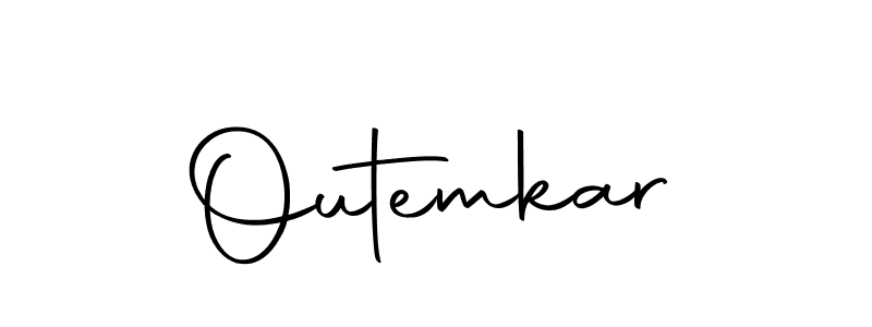 Design your own signature with our free online signature maker. With this signature software, you can create a handwritten (Autography-DOLnW) signature for name Outemkar. Outemkar signature style 10 images and pictures png