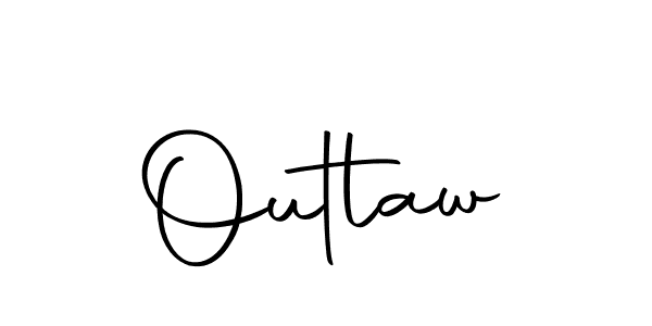 How to make Outlaw signature? Autography-DOLnW is a professional autograph style. Create handwritten signature for Outlaw name. Outlaw signature style 10 images and pictures png