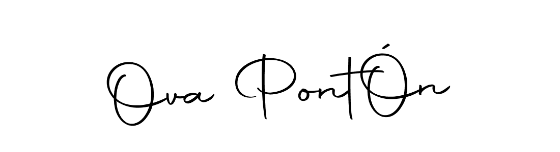 Once you've used our free online signature maker to create your best signature Autography-DOLnW style, it's time to enjoy all of the benefits that Ova PontÓn name signing documents. Ova PontÓn signature style 10 images and pictures png