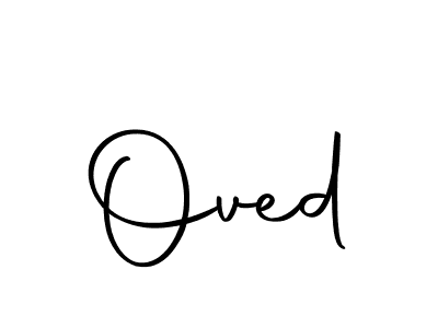 Oved stylish signature style. Best Handwritten Sign (Autography-DOLnW) for my name. Handwritten Signature Collection Ideas for my name Oved. Oved signature style 10 images and pictures png
