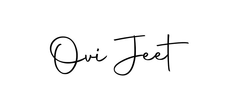 The best way (Autography-DOLnW) to make a short signature is to pick only two or three words in your name. The name Ovi Jeet include a total of six letters. For converting this name. Ovi Jeet signature style 10 images and pictures png