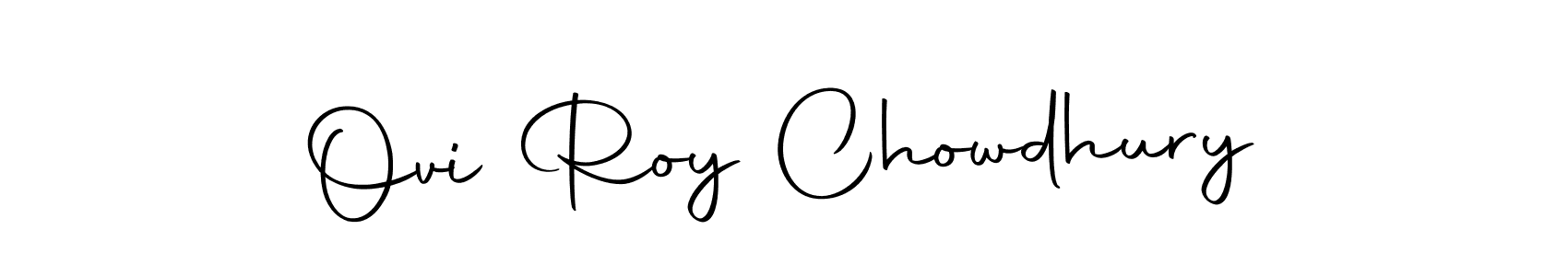 You can use this online signature creator to create a handwritten signature for the name Ovi Roy Chowdhury. This is the best online autograph maker. Ovi Roy Chowdhury signature style 10 images and pictures png