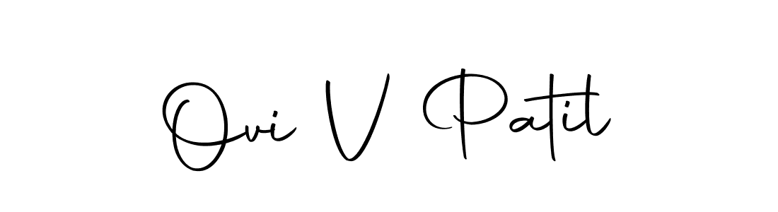 You can use this online signature creator to create a handwritten signature for the name Ovi V Patil. This is the best online autograph maker. Ovi V Patil signature style 10 images and pictures png