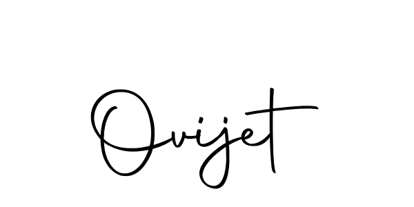 Ovijet stylish signature style. Best Handwritten Sign (Autography-DOLnW) for my name. Handwritten Signature Collection Ideas for my name Ovijet. Ovijet signature style 10 images and pictures png