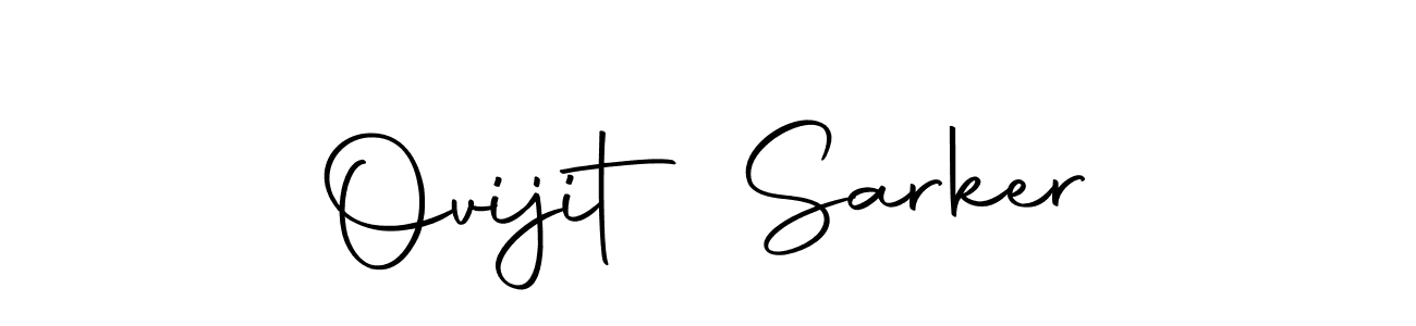 Autography-DOLnW is a professional signature style that is perfect for those who want to add a touch of class to their signature. It is also a great choice for those who want to make their signature more unique. Get Ovijit Sarker name to fancy signature for free. Ovijit Sarker signature style 10 images and pictures png