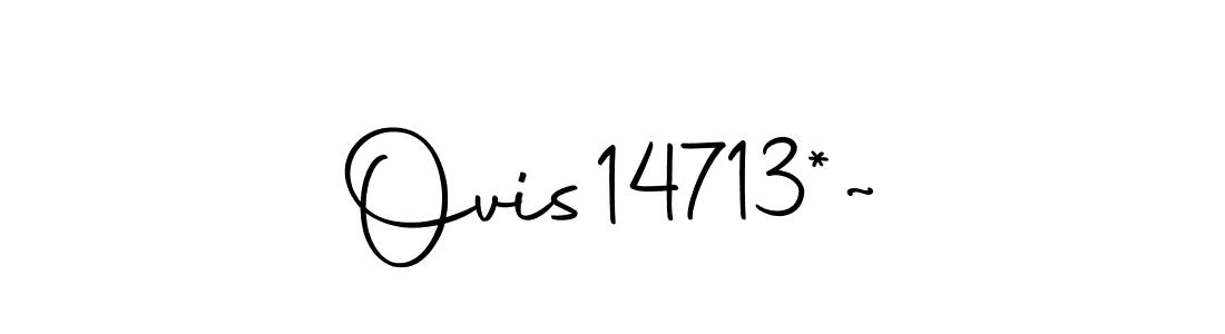 You should practise on your own different ways (Autography-DOLnW) to write your name (Ovis14713*~) in signature. don't let someone else do it for you. Ovis14713*~ signature style 10 images and pictures png