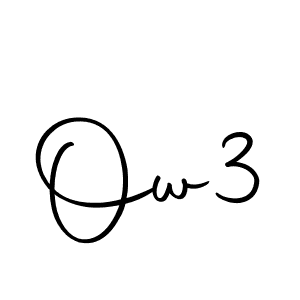 Make a beautiful signature design for name Ow3. With this signature (Autography-DOLnW) style, you can create a handwritten signature for free. Ow3 signature style 10 images and pictures png