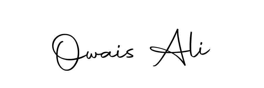 How to make Owais Ali name signature. Use Autography-DOLnW style for creating short signs online. This is the latest handwritten sign. Owais Ali signature style 10 images and pictures png