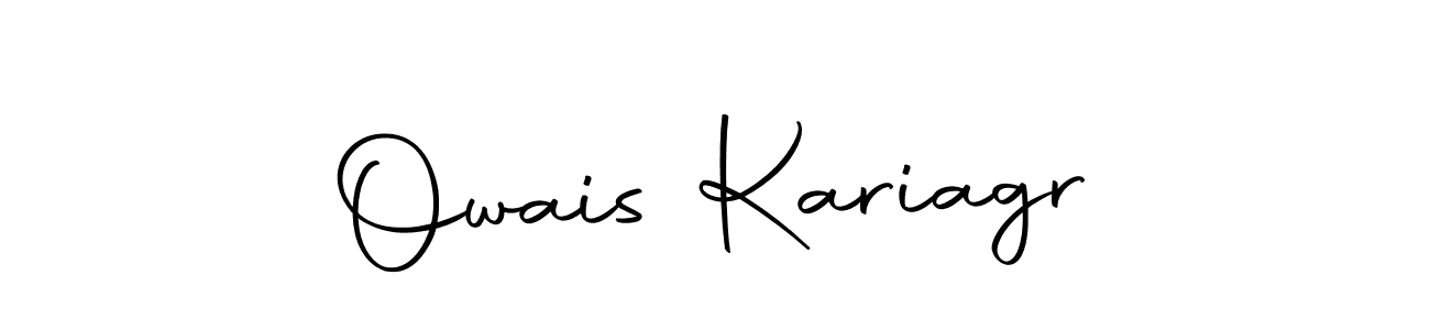 Autography-DOLnW is a professional signature style that is perfect for those who want to add a touch of class to their signature. It is also a great choice for those who want to make their signature more unique. Get Owais Kariagr name to fancy signature for free. Owais Kariagr signature style 10 images and pictures png