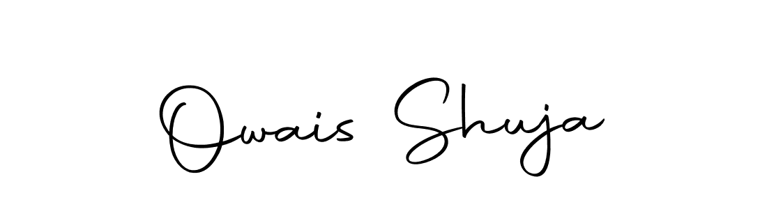 Make a beautiful signature design for name Owais Shuja. Use this online signature maker to create a handwritten signature for free. Owais Shuja signature style 10 images and pictures png