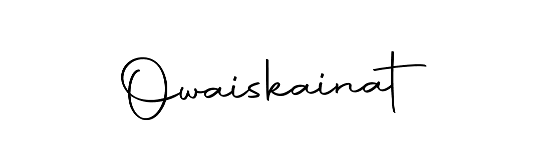 Owaiskainat stylish signature style. Best Handwritten Sign (Autography-DOLnW) for my name. Handwritten Signature Collection Ideas for my name Owaiskainat. Owaiskainat signature style 10 images and pictures png