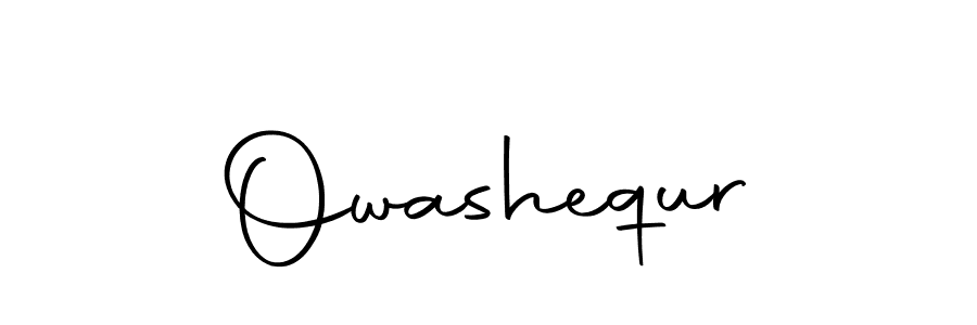 Create a beautiful signature design for name Owashequr. With this signature (Autography-DOLnW) fonts, you can make a handwritten signature for free. Owashequr signature style 10 images and pictures png