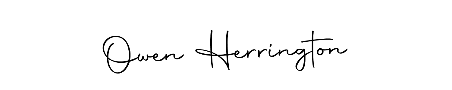 Owen Herrington stylish signature style. Best Handwritten Sign (Autography-DOLnW) for my name. Handwritten Signature Collection Ideas for my name Owen Herrington. Owen Herrington signature style 10 images and pictures png