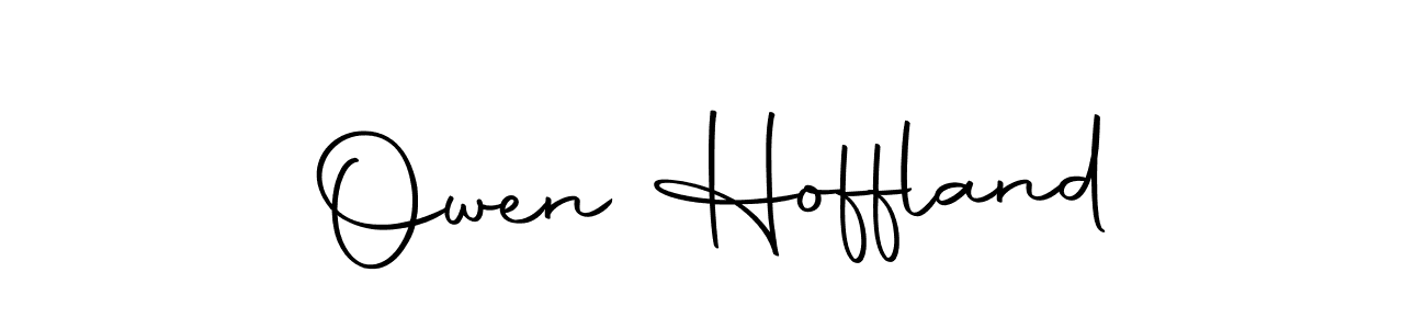 Design your own signature with our free online signature maker. With this signature software, you can create a handwritten (Autography-DOLnW) signature for name Owen Hoffland. Owen Hoffland signature style 10 images and pictures png