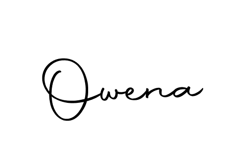 Owena stylish signature style. Best Handwritten Sign (Autography-DOLnW) for my name. Handwritten Signature Collection Ideas for my name Owena. Owena signature style 10 images and pictures png