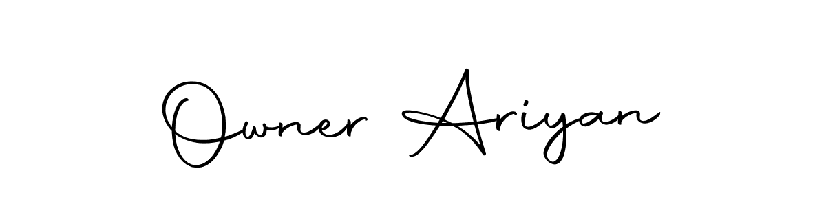 How to Draw Owner Ariyan signature style? Autography-DOLnW is a latest design signature styles for name Owner Ariyan. Owner Ariyan signature style 10 images and pictures png