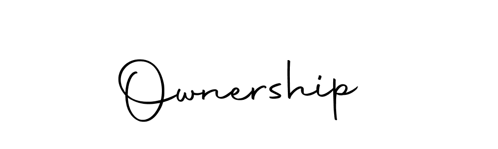 You should practise on your own different ways (Autography-DOLnW) to write your name (Ownership ) in signature. don't let someone else do it for you. Ownership  signature style 10 images and pictures png