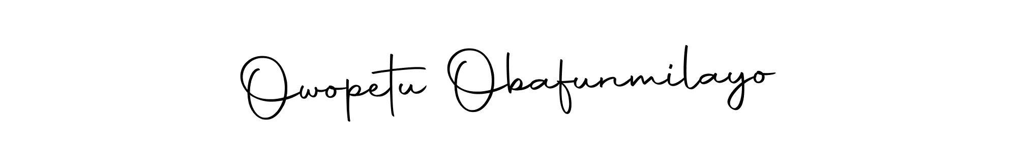 if you are searching for the best signature style for your name Owopetu Obafunmilayo. so please give up your signature search. here we have designed multiple signature styles  using Autography-DOLnW. Owopetu Obafunmilayo signature style 10 images and pictures png