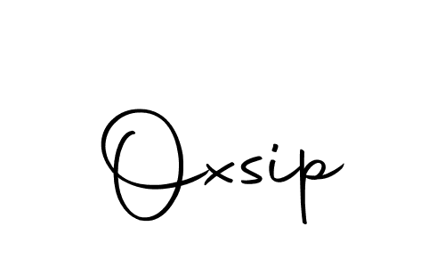 You should practise on your own different ways (Autography-DOLnW) to write your name (Oxsip) in signature. don't let someone else do it for you. Oxsip signature style 10 images and pictures png