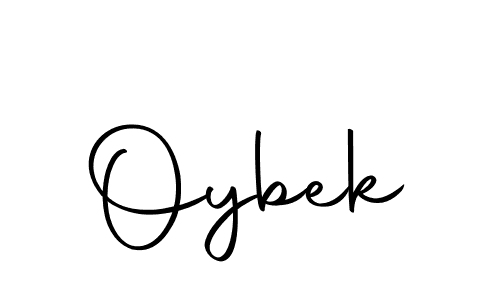 Use a signature maker to create a handwritten signature online. With this signature software, you can design (Autography-DOLnW) your own signature for name Oybek. Oybek signature style 10 images and pictures png