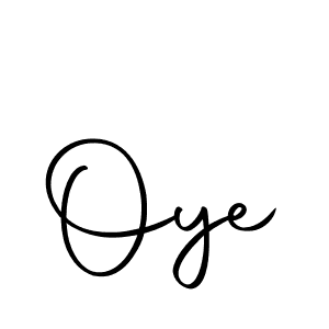 You should practise on your own different ways (Autography-DOLnW) to write your name (Oye) in signature. don't let someone else do it for you. Oye signature style 10 images and pictures png