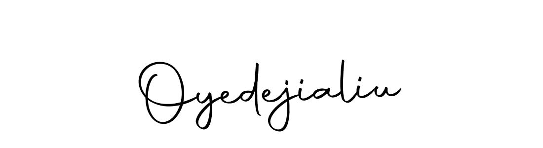 Make a beautiful signature design for name Oyedejialiu. With this signature (Autography-DOLnW) style, you can create a handwritten signature for free. Oyedejialiu signature style 10 images and pictures png