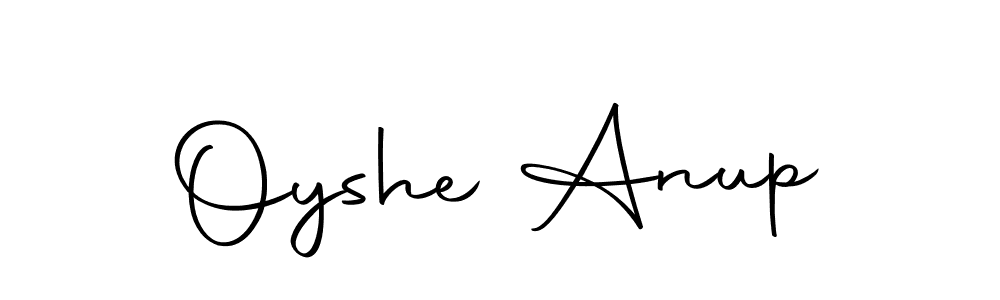 Make a beautiful signature design for name Oyshe Anup. Use this online signature maker to create a handwritten signature for free. Oyshe Anup signature style 10 images and pictures png