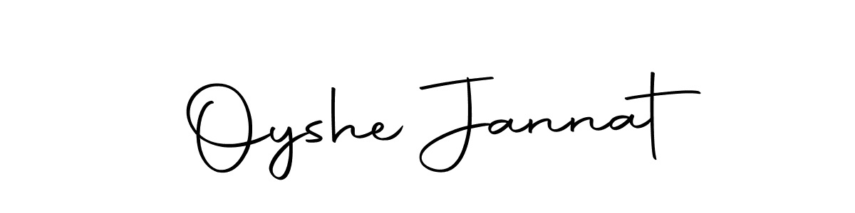 Make a beautiful signature design for name Oyshe Jannat. With this signature (Autography-DOLnW) style, you can create a handwritten signature for free. Oyshe Jannat signature style 10 images and pictures png