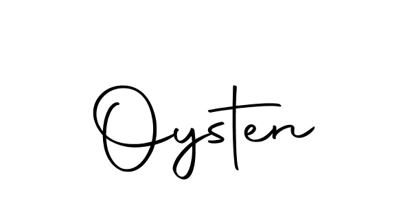 Also we have Oysten name is the best signature style. Create professional handwritten signature collection using Autography-DOLnW autograph style. Oysten signature style 10 images and pictures png