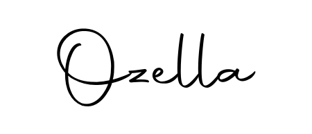 You should practise on your own different ways (Autography-DOLnW) to write your name (Ozella) in signature. Don't let someone else do it for you. Ozella signature style 10 images and pictures png