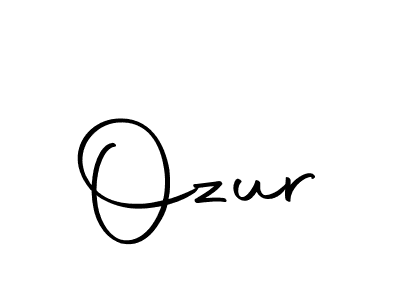 Ozur stylish signature style. Best Handwritten Sign (Autography-DOLnW) for my name. Handwritten Signature Collection Ideas for my name Ozur. Ozur signature style 10 images and pictures png