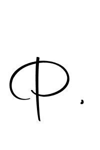Make a beautiful signature design for name P,. Use this online signature maker to create a handwritten signature for free. P, signature style 10 images and pictures png