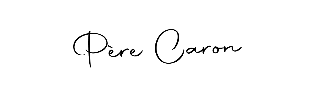 Design your own signature with our free online signature maker. With this signature software, you can create a handwritten (Autography-DOLnW) signature for name Père Caron. Père Caron signature style 10 images and pictures png