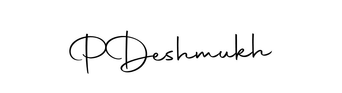 Similarly Autography-DOLnW is the best handwritten signature design. Signature creator online .You can use it as an online autograph creator for name P  Deshmukh. P  Deshmukh signature style 10 images and pictures png
