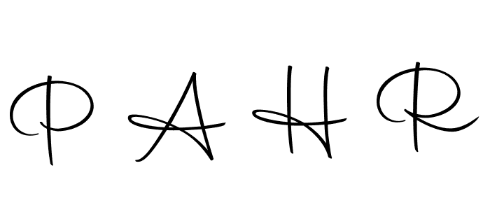 You should practise on your own different ways (Autography-DOLnW) to write your name (P A H R) in signature. don't let someone else do it for you. P A H R signature style 10 images and pictures png