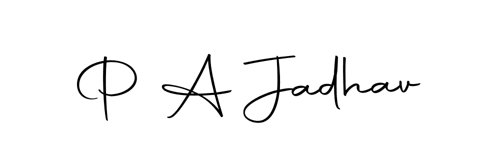 This is the best signature style for the P A Jadhav name. Also you like these signature font (Autography-DOLnW). Mix name signature. P A Jadhav signature style 10 images and pictures png