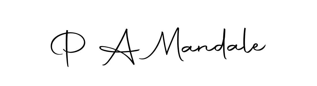 Use a signature maker to create a handwritten signature online. With this signature software, you can design (Autography-DOLnW) your own signature for name P A Mandale. P A Mandale signature style 10 images and pictures png