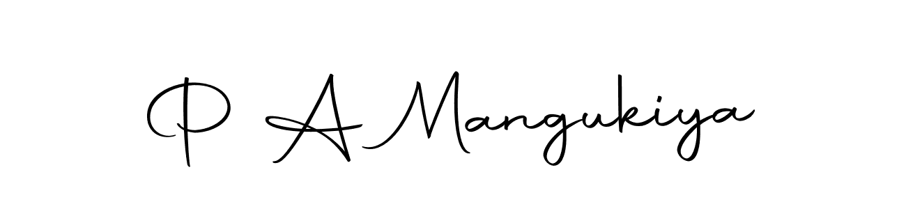 Best and Professional Signature Style for P A Mangukiya. Autography-DOLnW Best Signature Style Collection. P A Mangukiya signature style 10 images and pictures png