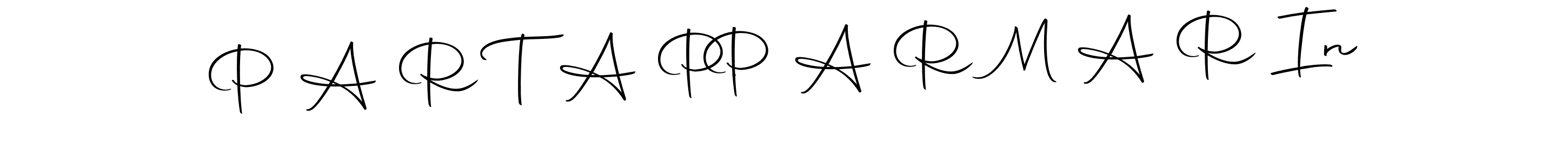 Similarly Autography-DOLnW is the best handwritten signature design. Signature creator online .You can use it as an online autograph creator for name P A R T A P.   P A R M A R In. P A R T A P.   P A R M A R In signature style 10 images and pictures png