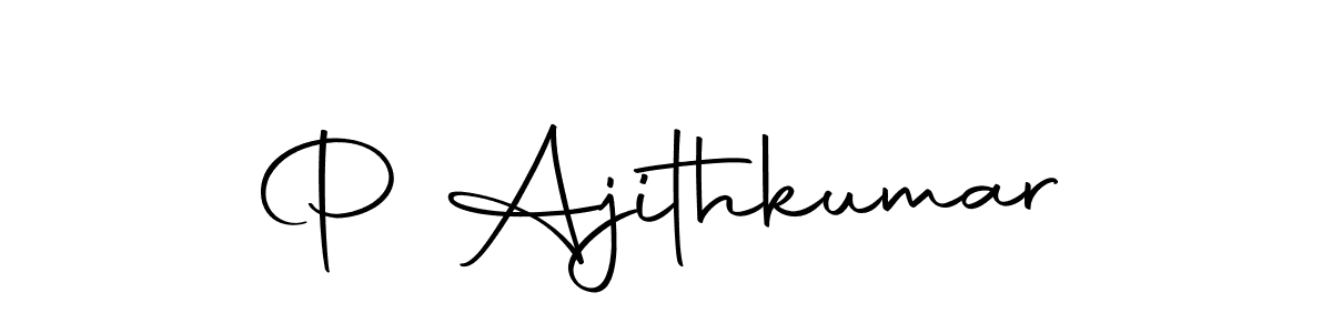 Autography-DOLnW is a professional signature style that is perfect for those who want to add a touch of class to their signature. It is also a great choice for those who want to make their signature more unique. Get P Ajithkumar name to fancy signature for free. P Ajithkumar signature style 10 images and pictures png
