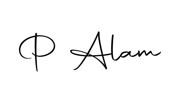 P Alam stylish signature style. Best Handwritten Sign (Autography-DOLnW) for my name. Handwritten Signature Collection Ideas for my name P Alam. P Alam signature style 10 images and pictures png