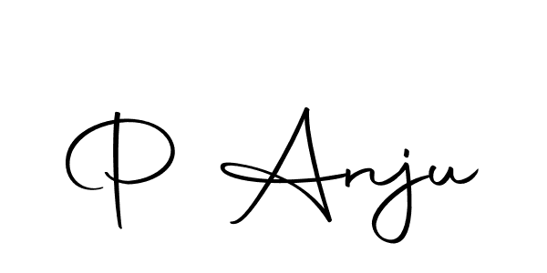 Also You can easily find your signature by using the search form. We will create P Anju name handwritten signature images for you free of cost using Autography-DOLnW sign style. P Anju signature style 10 images and pictures png