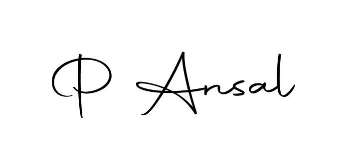 You can use this online signature creator to create a handwritten signature for the name P Ansal. This is the best online autograph maker. P Ansal signature style 10 images and pictures png