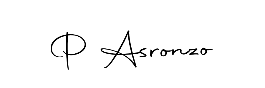 The best way (Autography-DOLnW) to make a short signature is to pick only two or three words in your name. The name P Asronzo include a total of six letters. For converting this name. P Asronzo signature style 10 images and pictures png