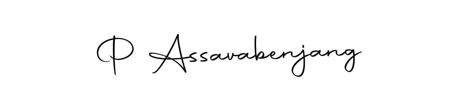 It looks lik you need a new signature style for name P Assavabenjang. Design unique handwritten (Autography-DOLnW) signature with our free signature maker in just a few clicks. P Assavabenjang signature style 10 images and pictures png