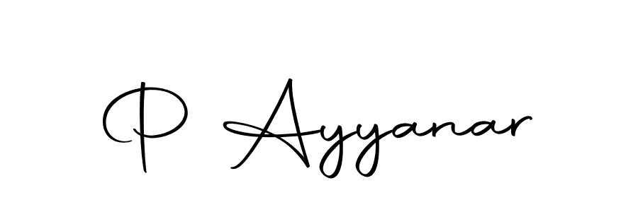 Use a signature maker to create a handwritten signature online. With this signature software, you can design (Autography-DOLnW) your own signature for name P Ayyanar. P Ayyanar signature style 10 images and pictures png